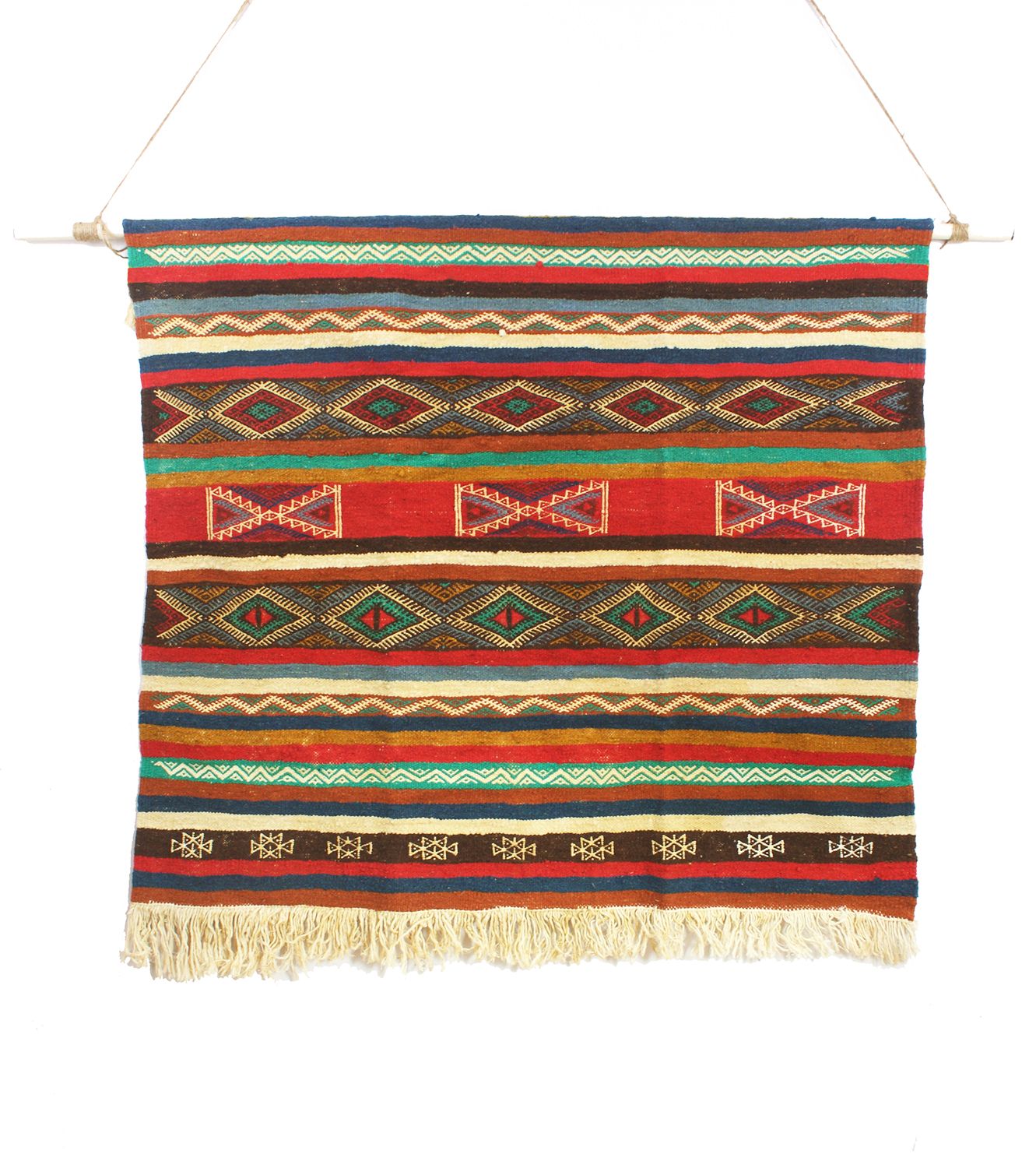 Tapis en laine, formes et couleurs